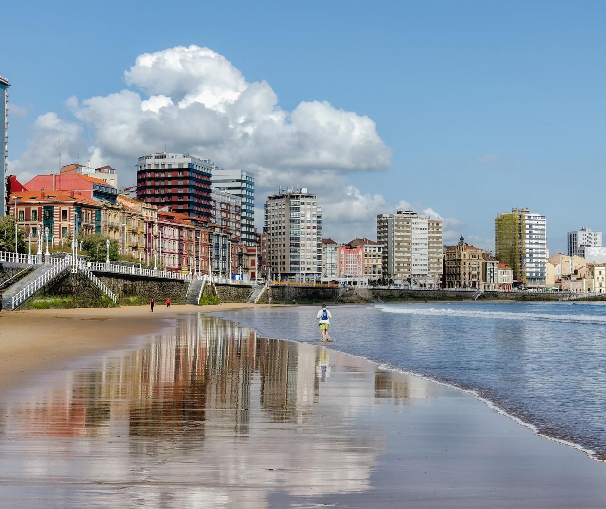 Gijon Centro-Playa Para 3-5Pax - Vut-4157-As Exterior foto